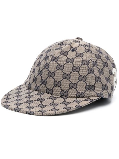 casquette en toile à motif GG 